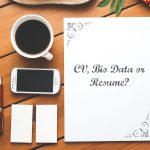 cv biodata and resume