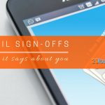email sign-off