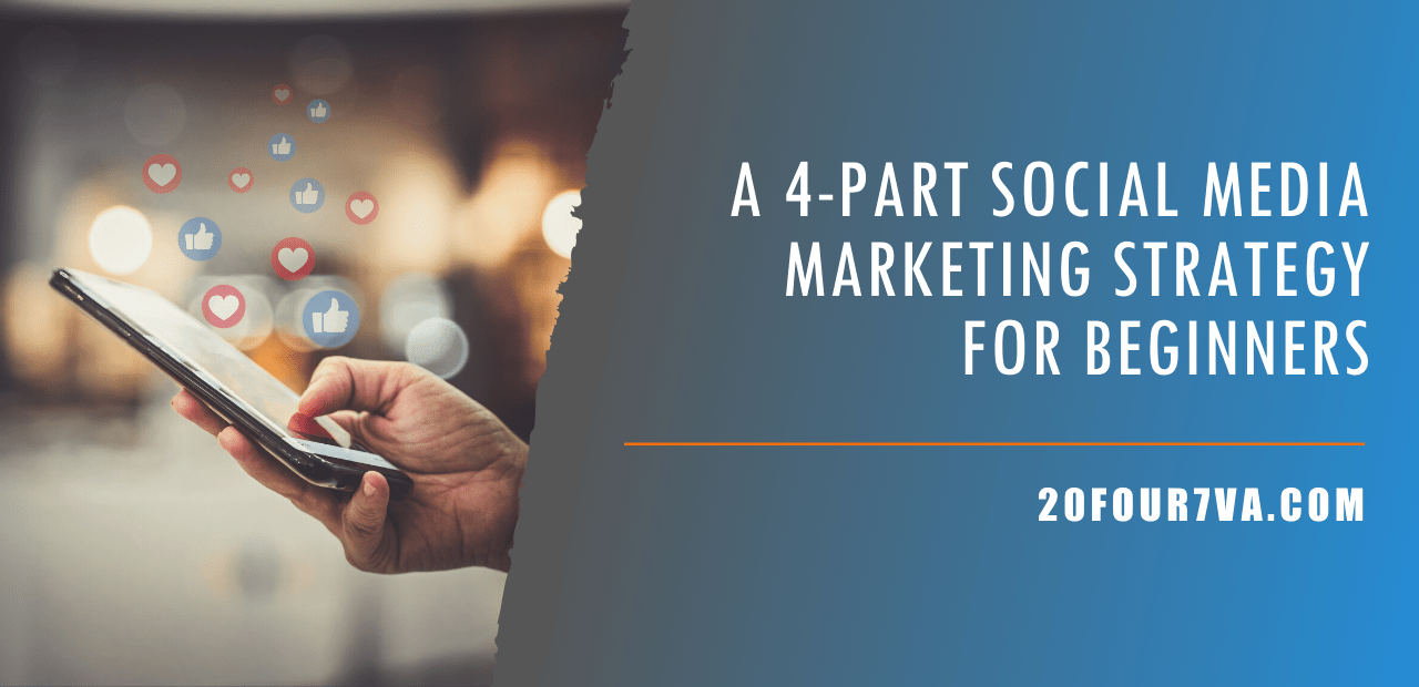A 4-Part Social Media Marketing Strategy for Beginners