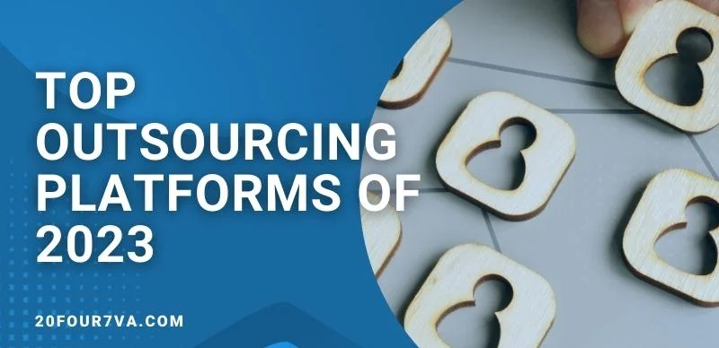 image with text top outsourcing platforms