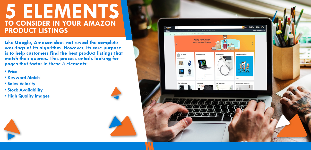 5 Elements to Consider in Your Amazon Product Listings
