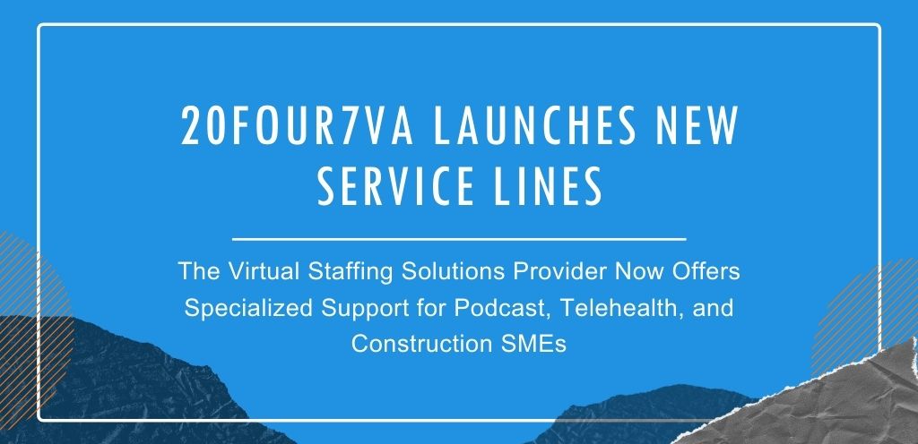 20four7VA Launches New Service Lines - Press Release