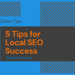 Featured image for the article 5 tips for local SEO success by 20four7VA.com