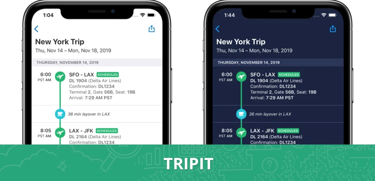 Free Apps and Websites Tripit
