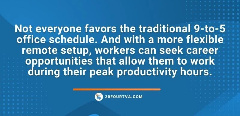 Flexible remote setup