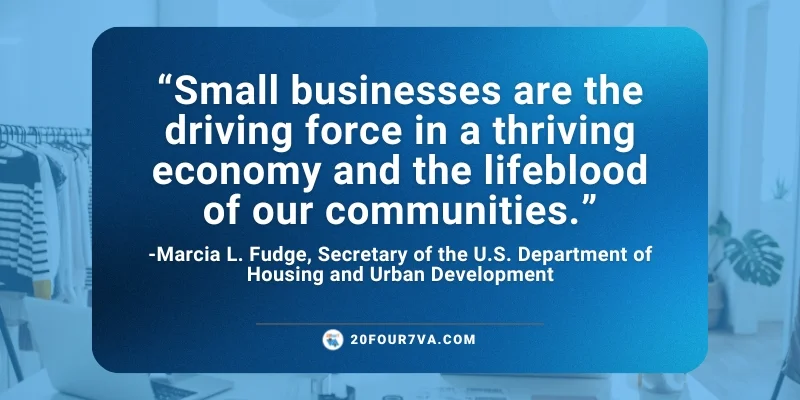 Small businesses are the driving force